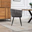 Polyester Upholstered Metal Upholstered Back Accent-636635816
