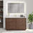 Porto 55'' Free Standing Single Bathroom Vanity with Quartz Top-2010708810-2010668843
