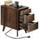 End Table with Drawers and Charging Station