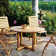 Essex Outdoor Round Teak Dining Table