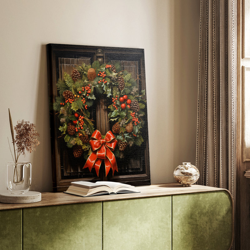 Art des Fêtes de Noël DCL XXV - galerie Cavas personnalisée, H 12 po x l 8 po