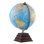 Globe terrestre de bureau bleu 12 pouces avec base en bois Pacific (non illuminé)
