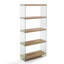 Duffy 159cm H Standard Bookcase-38088131-38088129