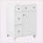 Paulafurinture 18.00'' Ceramic Rectangular Bathroom Sink with Overflow