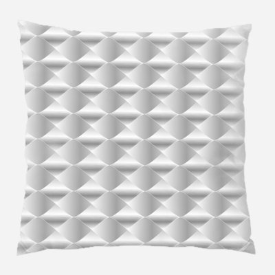 Geometric Microsuede Reversible Throw Pillow