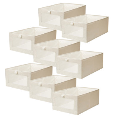 Closet Storage Bin with Window