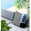 Oreiller carré réversible intérieur / extérieur Snazzy-119056628-119056627