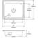 Celebrity 25" L x 22" W Drop-In Kitchen Sink