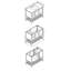 Ensemble de meuble-lavabo simple 49 po Chrisna