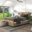  Ferris Tufted Upholstered Low Profile Standard Bed-69507890-69507892