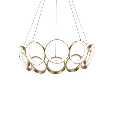 Oros 10 - Light LED Chandelier