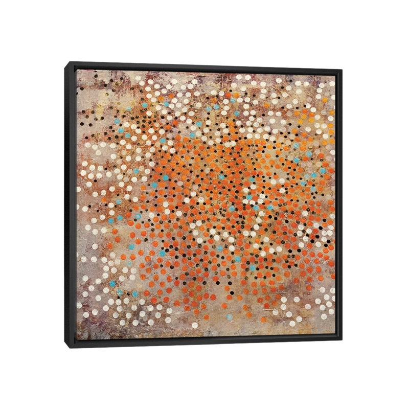 Hive - Painting on Canvas, Black Framed, 45.72 cm H x 45.72 cm W