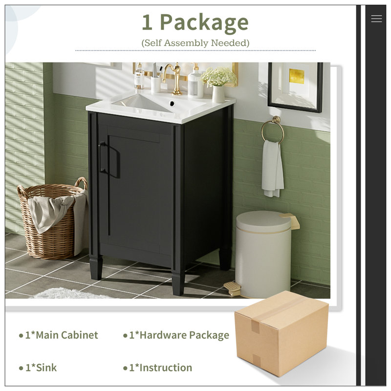 Vanities For Bathroom, Black