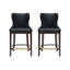 Tabouret de comptoir rembourré Blair-113051010-113051012-128617373