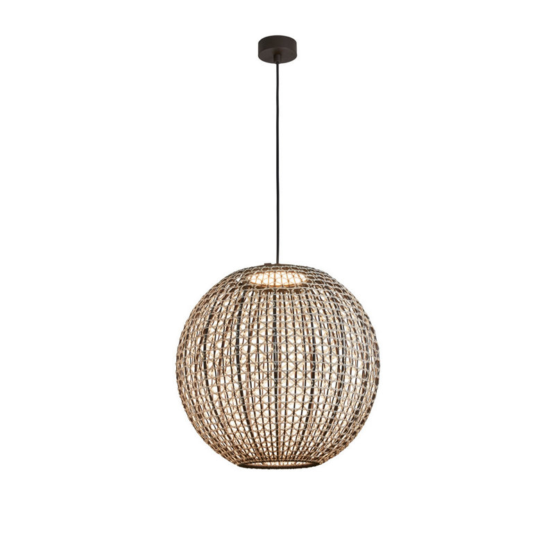 Nans 1 - Light LED Pendant, Brown