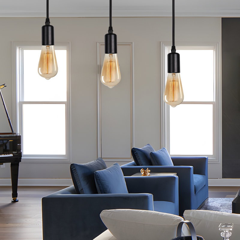Luminaire suspendu 3 lumières Hermoth