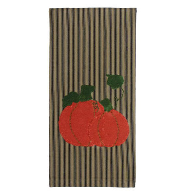 F Pumpkin Patchwork Towel