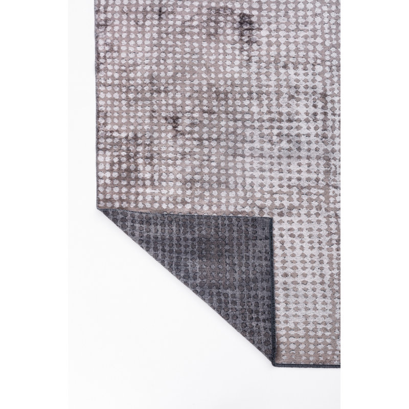 Tapis gris Rapture, Rectangle 7 pi 10 po x 9 pi 10 po