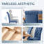 Artemisia Tufted Upholstered Wooden Dining Chairs-1396999633
