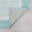 Tapis intérieur / extérieur turquoise Deerfield-1323571492