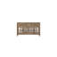 Buffet Power Raedy avec portes d'armoire en verre