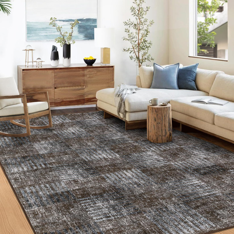 Tapis lavable 10 x 13 pour salon