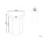 ADEL White Side Table 