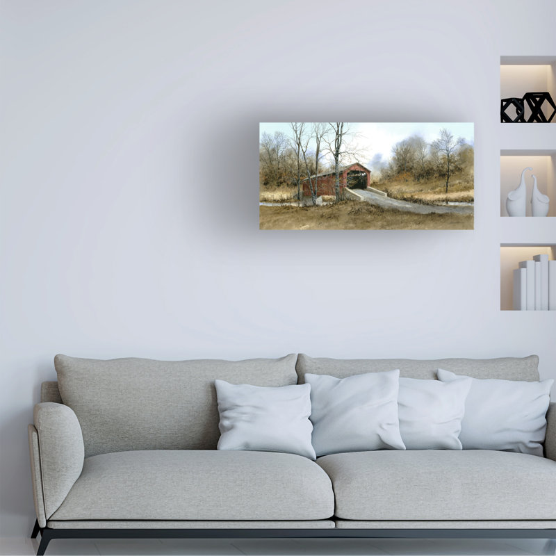 Art sur toile Ray Hendershot KISSIN BRIDGE TOO, H 10 po x l 19 po