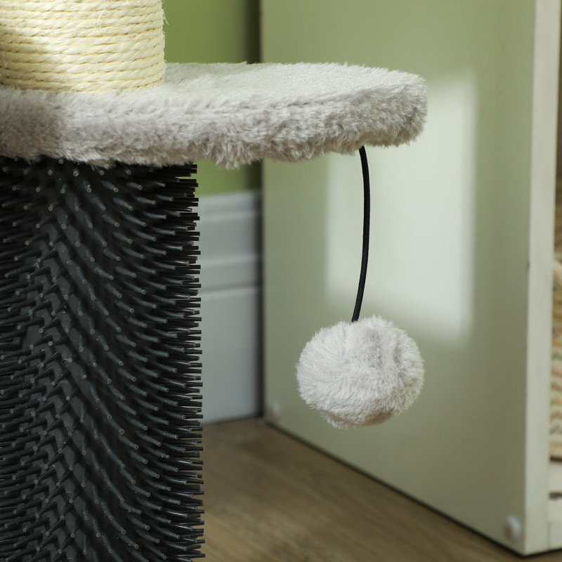 127cm H Cat Tree, Grey