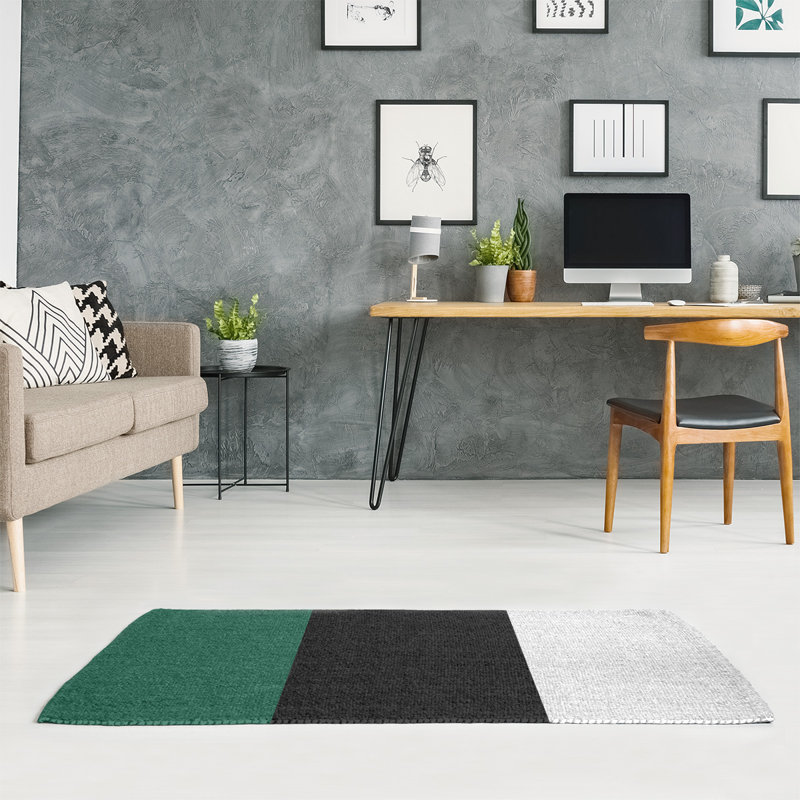 Chenille Indoor Rug, Rectangle 4' x 6'