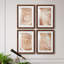 «Wood Grain Suminagashi I», ensemble de 4 reproductions de cadres photo-1420089076-1420089080