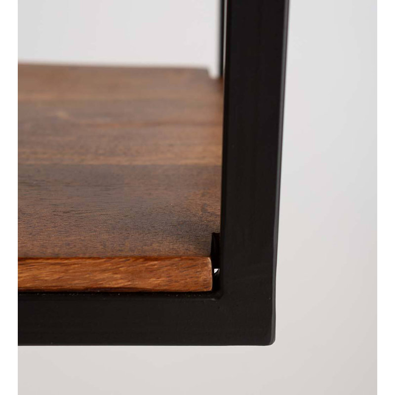 Solid Wood Top End Table