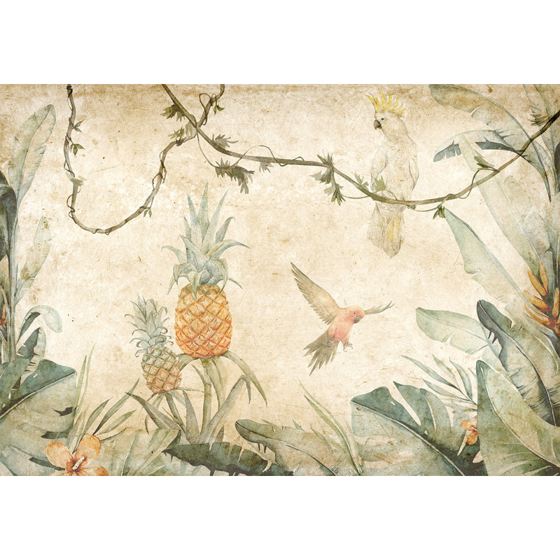 Floral Roll, 27.6" L x 39.4" W