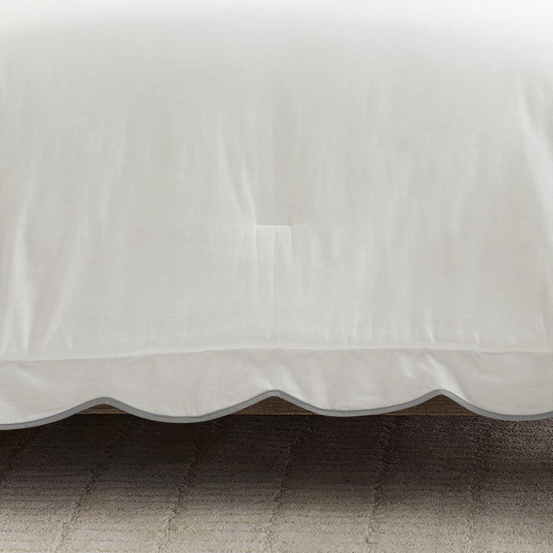 Nolita Bedding, Queen Comforter, Gray