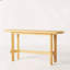 Table de véranda entièrement en bois massif de style français.-1558550666-1558550661