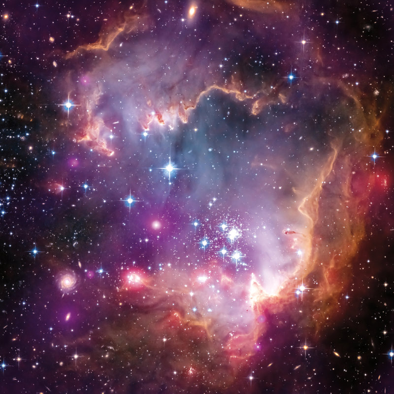 Magellanic Cloud Galaxy par Wild Apple Portfolio, H 12 po x l 12 po