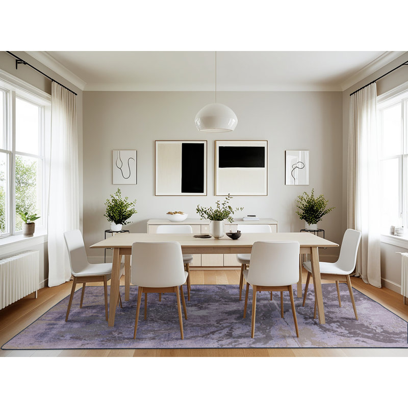 Abstract Indoor Rug, Rectangle 7' x 10'