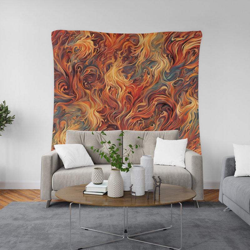 Tapisserie murale, H 80 po x l 68 po