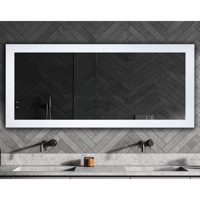 Mirror, 33" x 62", White