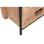 Farber 52cm W Steel Bedside Table