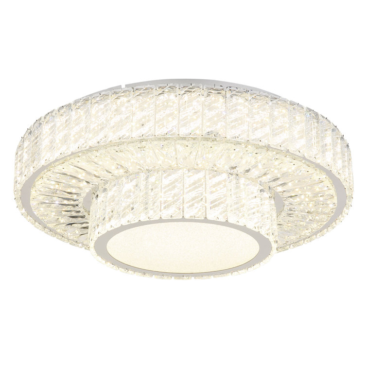 Crystal LED Flush Mount