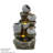 Weather Resistant Floor Fountain with Light