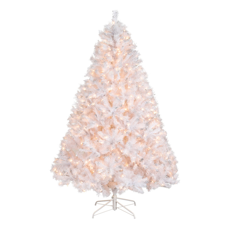 Winchester White 6.5' Fir Artificial Christmas Tree, 7'