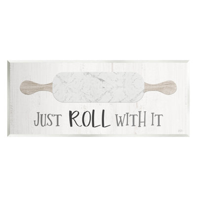 «Just Roll With It», reproduction d'art sur toile par Natalie Carpentieri
