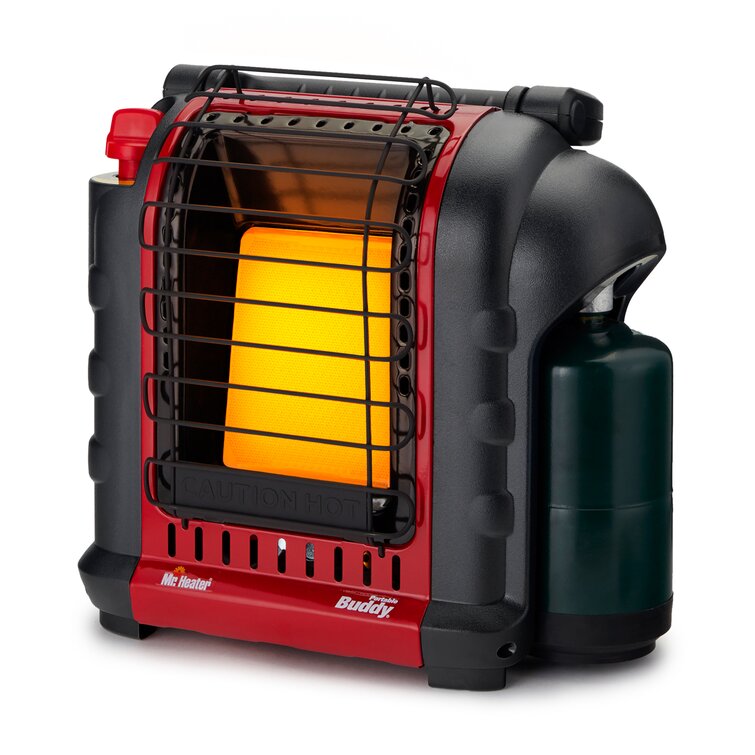 Mr. Heater Single Burn Iron Stove 15000-BTU Indoor/Outdoor Portable Propane  Tank Top Propane Heater in the Propane Heaters department at