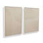 «Echoed Curves in Beige», ensemble de 2 impressions sur toile dans un cadre en érable, 18 po x 12 po-119946515-109129787-109129790
