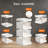 Plastic Stackable Storage Baskets