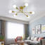 Neppie 6-Lights 60cm Sputnik Semi Flush Mount-1433201929