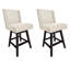 Tabouret de comptoir pivotant rembourré Kamiyla-1711792196
