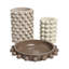Ensemble de 3 vases cylindriques Petra-17052718